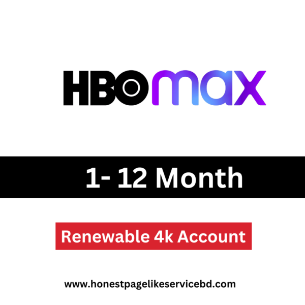 HBO Max Premium Subscription for 1 Screen 1-12 Month