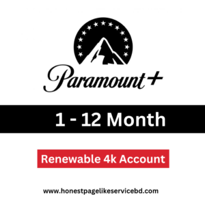 Paramount Premium Subscription for 1 Screen 1-12 Month