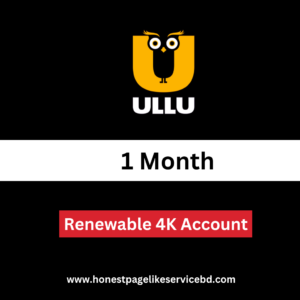 Ullu Premium Subscription Buy BD for 1 Month