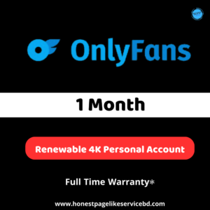 OnlyFans Premium Buy BD for 1 Month(Personal Account)-honestpagelikeservicebd