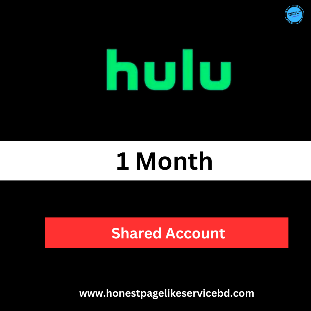 HULU Premium Buy BD for 1 Month - Honest Page Like Service-BD