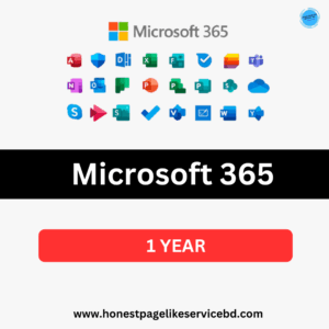 Microsoft 365 Subscription 1 Year BD-honestpagelikeservicebd