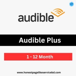 Audible Plus Subscription price in BD - Audible Buy BD with bKash - honestpagelikeservicebd