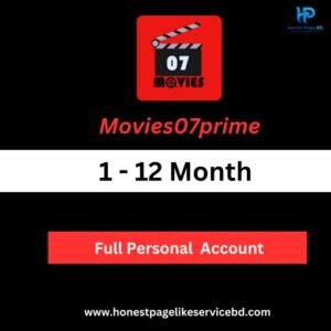 Movies07prime Premium Buy BD (Personal Account) || With bKash,Nagad,Rocket