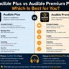 Audible Plus vs Audible Premium Plus - honest page bd